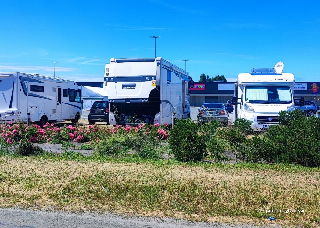 park4night - (85340) Aire de camping -car Les Sables-d'Olonne