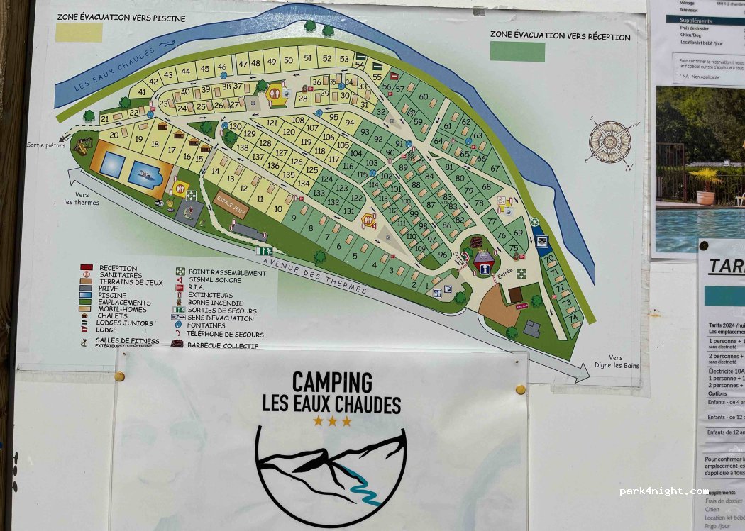 Camping des Eaux Chaudes*** - Photo 2
