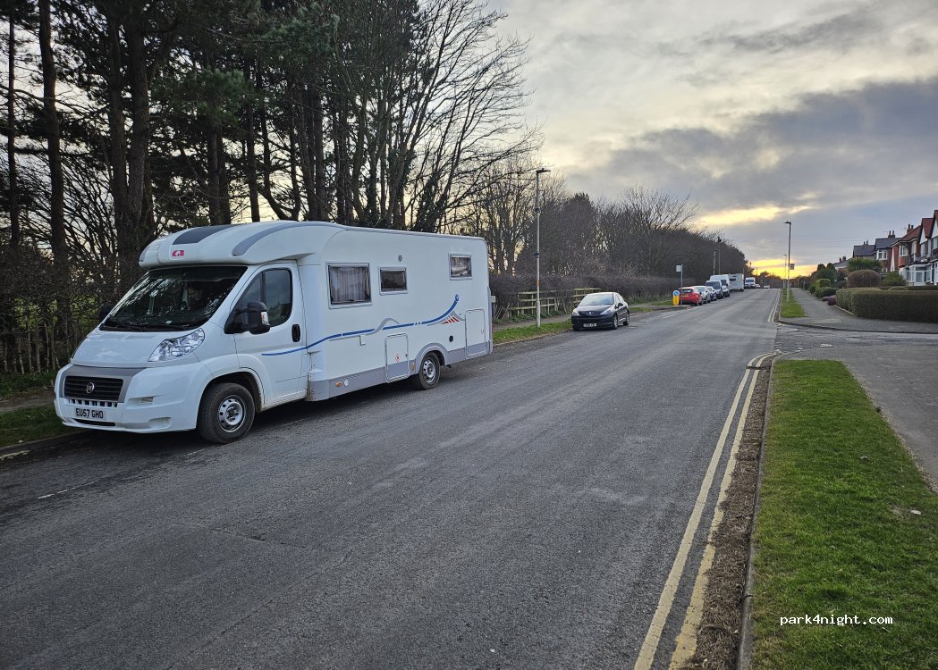 Camper Stop near YO12 6QZ