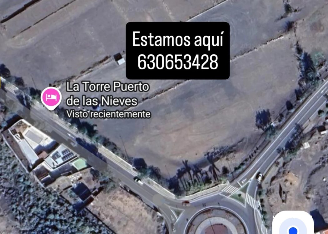 Área de autocaravanas La Torre Puerto de las Nieves en 13, Las Palmas