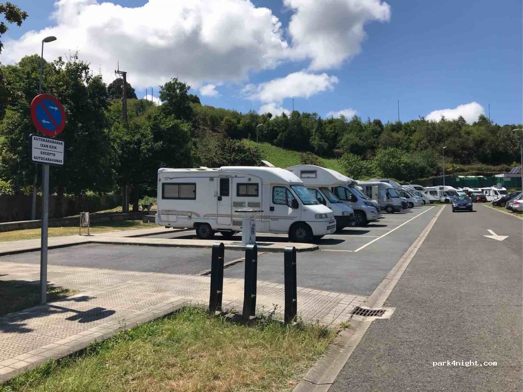 Señal Estacionamiento Parking Reservado para Autocaravanas