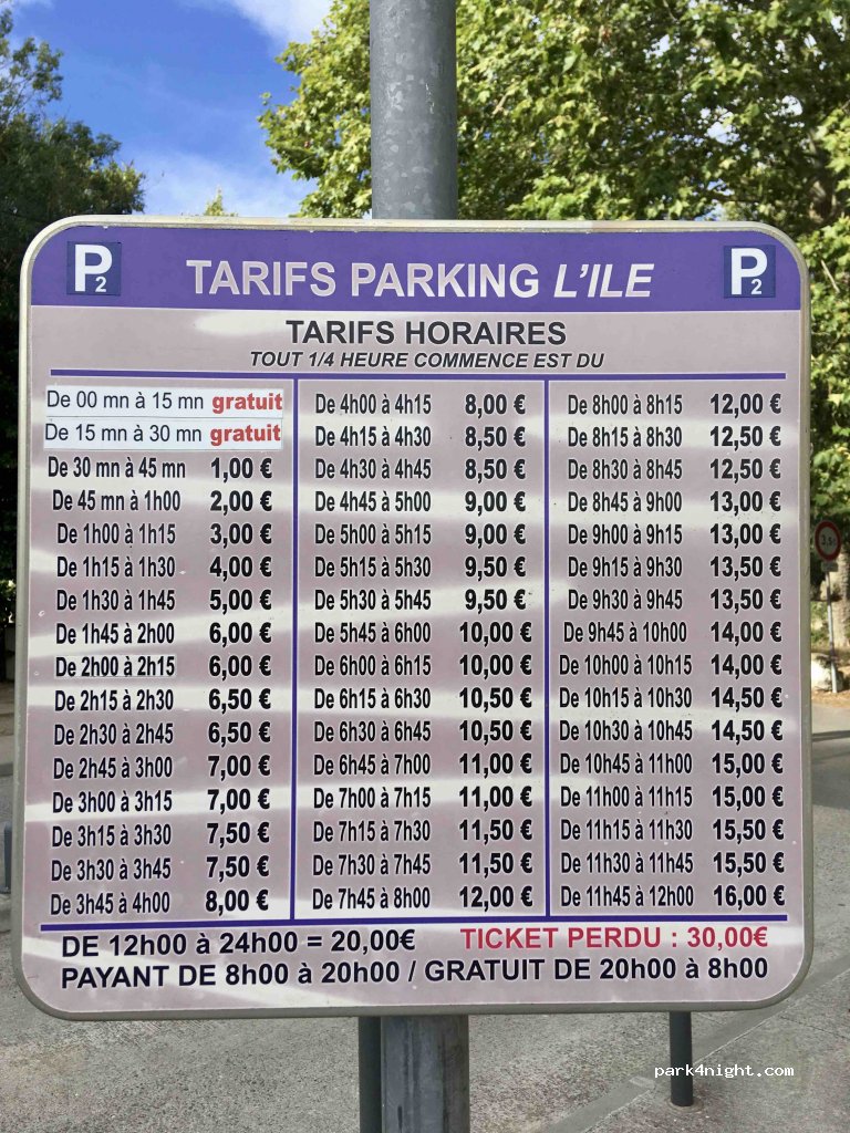 Where to park in Carcassonne